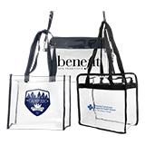 Clear Vinyl Tote Bags