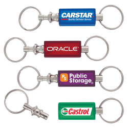 Rectangle Pull-a-Part Keytags