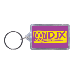 1 3/8"x2 1/8" Rectangle Acrylic Keytags