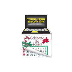 3" x 4 1/4" Laptop Computer Calendar Pad Magnet