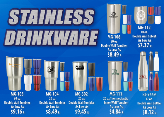 Stainless Drinkware