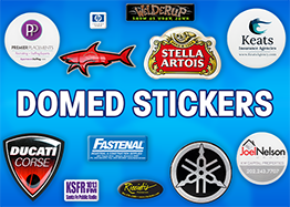 Domed Stickers